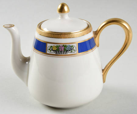 M71 Chinese Blue Individual Teapot & Lid