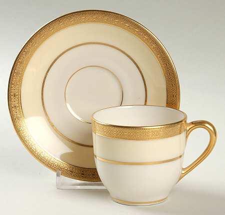 Madison Flat Demitasse Cup & Saucer Set