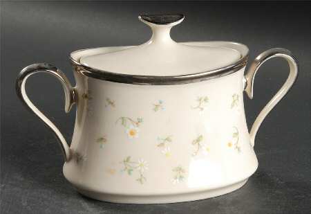 May Flowers Sugar Bowl & Lid