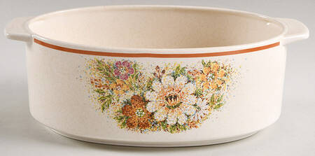 Magic Garden 11" Oval Open Casserole