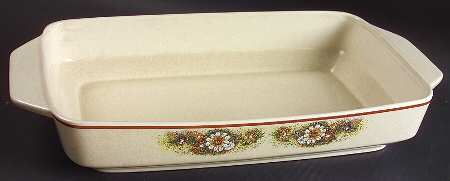 Magic Garden 15" Rectangular Baker