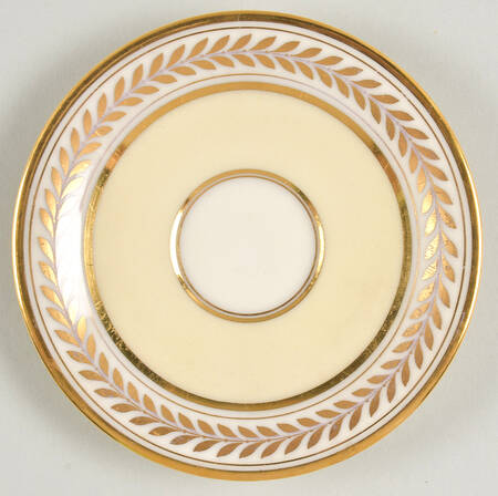 Malmaison Ivory Saucer for Demitasse Cup