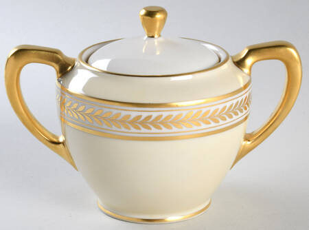 Malmaison Ivory Shape 1962 Sugar Bowl & Lid