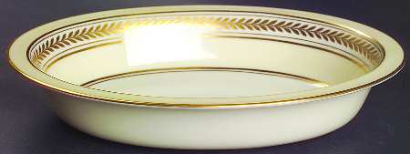 Malmaison Ivory 9" Oval Vegetable Bowl