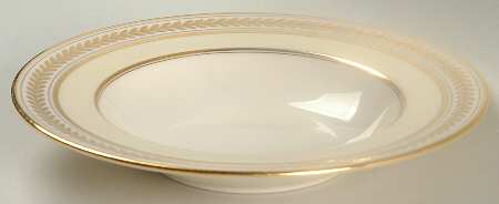 Malmaison Ivory Rim Soup Bowl