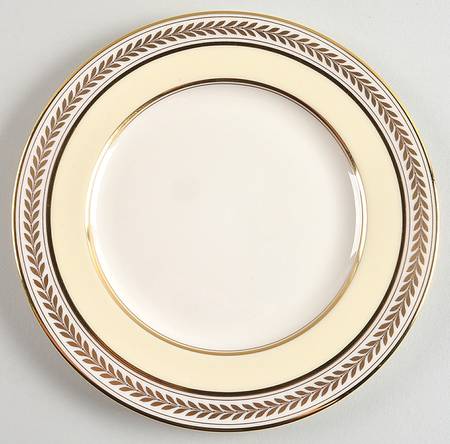 Malmaison Ivory Luncheon Plate