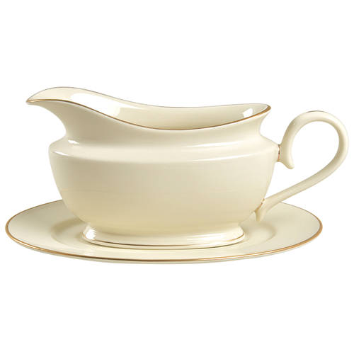 Mansfield 1999 Shape Gravy Boat & Underplate