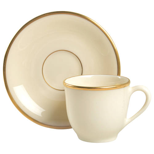 Mansfield Flat Demitasse Cup & Saucer Set