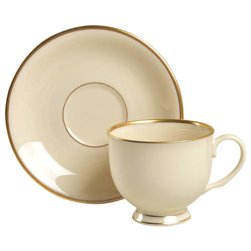 Mansfield Footed Cup & Saucer Set