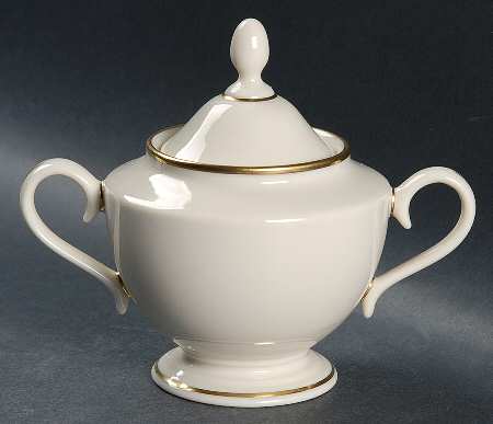Mansfield 1999 Shape Sugar Bowl & Lid