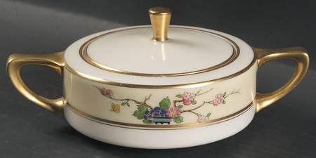 Mandarin Sugar Bowl & Lid
