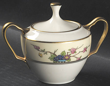 Mandarin Sugar Bowl & Lid