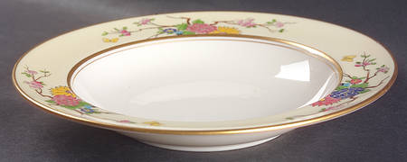 Mandarin Rim Soup Bowl