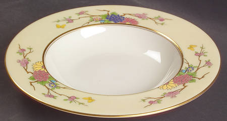 Mandarin Rim Soup Bowl