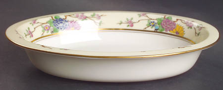 Mandarin 9" Oval Vegetable Bowl