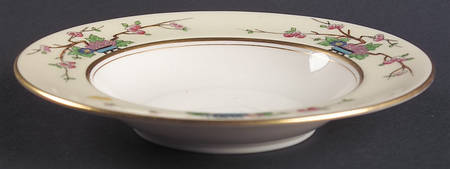 Mandarin Rim Fruit/Dessert (Sauce) Bowl