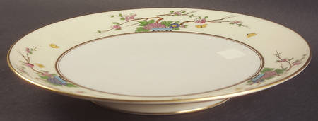 Mandarin Large Footed Sandwich Plate