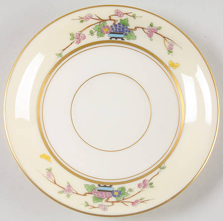 Mandarin Saucer for Footed Bouillon Cup