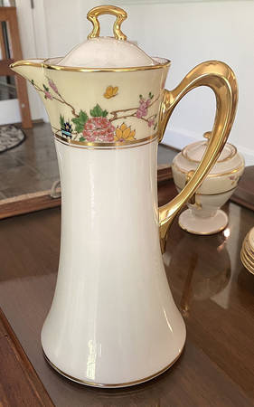 Mandarin Chocolate Pot & Lid
