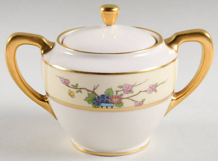 Mandarin Shape 1962 Sugar Bowl & Lid