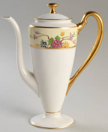 Mandarin Coffee Pot & Lid