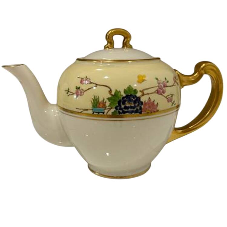 Mandarin Teapot & Lid with Infuser