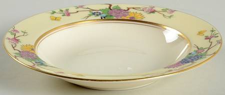 Mandarin Rim Soup Bowl
