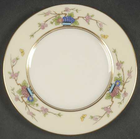 Mandarin Bread & Butter Plate