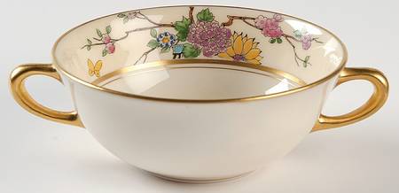 Mandarin Flat Cream Soup Bowl
