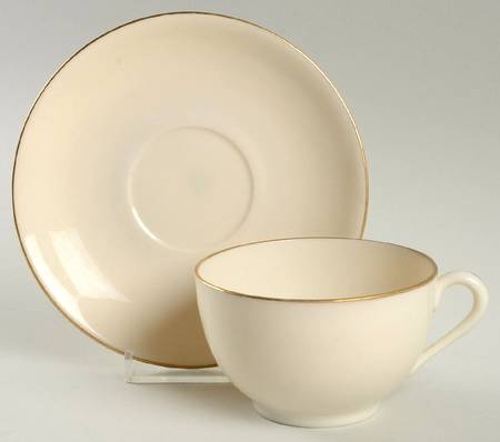 Manor Footed Cup & Saucer Set