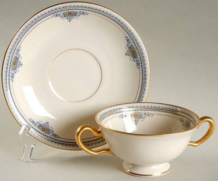 Maryland Footed Bouillon Cup & Saucer