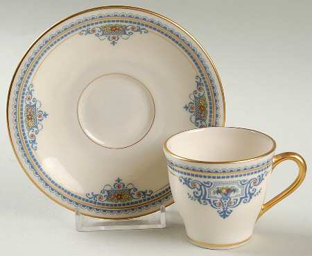 Maryland Flat Demitasse Cup & Saucer Set