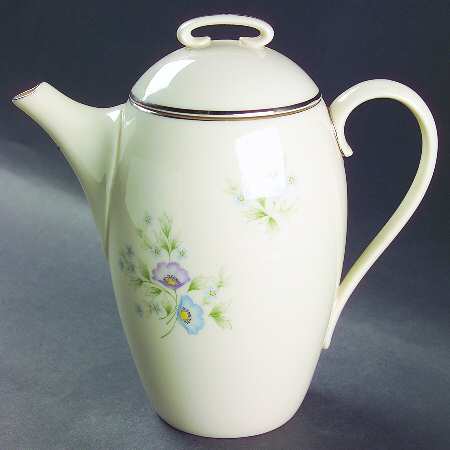 Maywood (Blue Floral) Coffee Pot & Lid