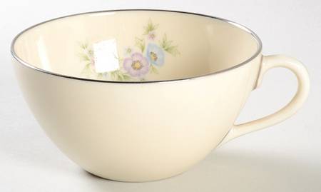 Maywood (Blue Floral) Flat Cup