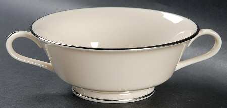 Maywood (No Design) Footed Cream Soup Bowl