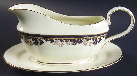 Meadow Breeze Gravy Boat & Underplate