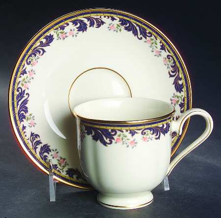 Meadow Breeze Footed Cup & Saucer Set