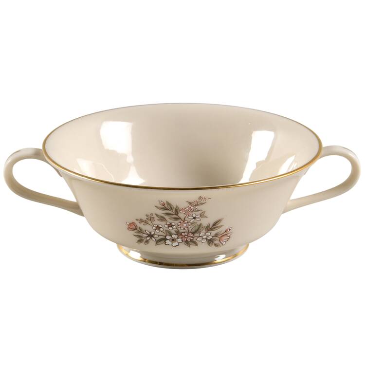 Medley Footed Cream Soup Bowl