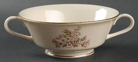 Medley Footed Cream Soup Bowl