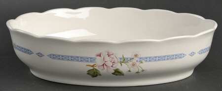 Melanie 9" Oval Vegetable Bowl