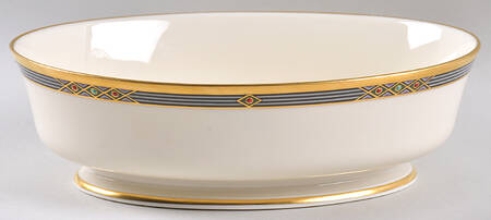 Melisande 9" Oval Vegetable Bowl by Lenox