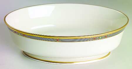 Melisande 9" Oval Vegetable Bowl