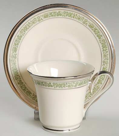 Memoir Footed Demitasse Cup & Saucer Set by Lenox