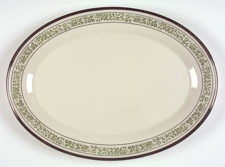 Memoir 16" Oval Serving Platter by Lenox
