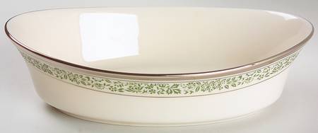 Memoir 8" Oval Vegetable Bowl by Lenox
