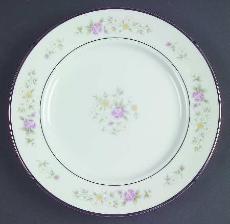 Meadow Pinks Bread & Butter Plate