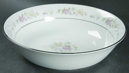 Meadow Pinks Coupe Soup Bowl