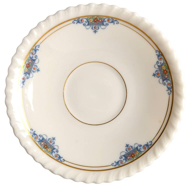 Meredith Blue Saucer