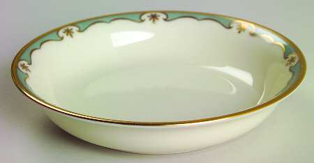 Meredith Turquoise Fruit/Dessert (Sauce) Bowl