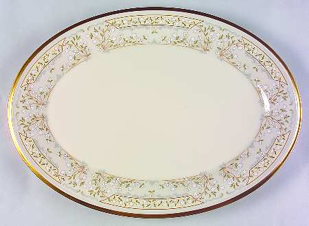Meadow Song 16" Oval Serving Platter
